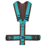 AnnyX hondentuigje FUN Turquoise/Bruin