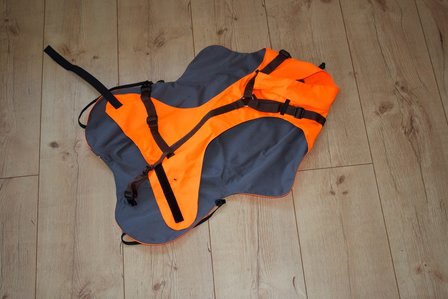 Waterdichte Jas + tuigje AnnyX Atlantis PROTECT maat XL/80