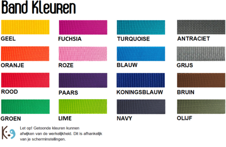 Fleece Kennelhalsband met Naam - S | My K9