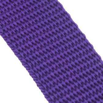 Polypropylene (PP) webbing - 20mm - purple