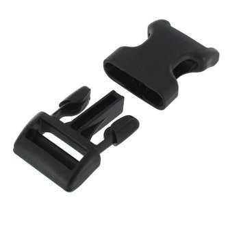 50x Curved Side-release buckle 15mm - Duraflex