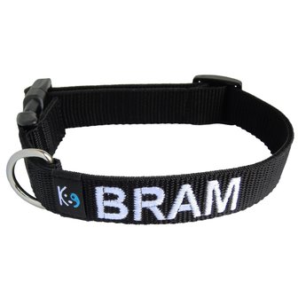 Dog collar with name - M | My K9