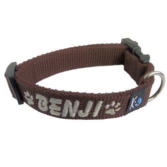 Dog collar with name - M | My K9