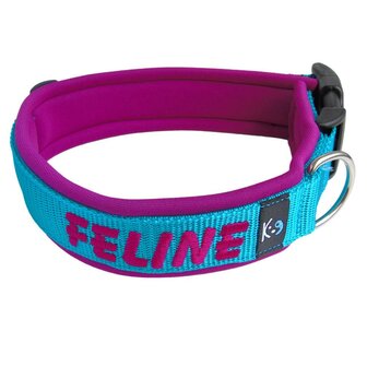 Neoprene dog collar with name - L | My K9