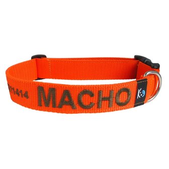 Dog collar with name - M | My K9