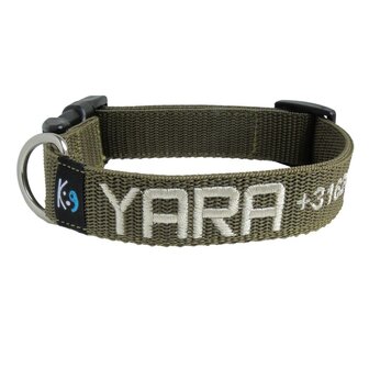 Dog collar with name - M | My K9