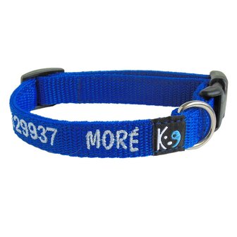 Dog collar with name - XS | My K9