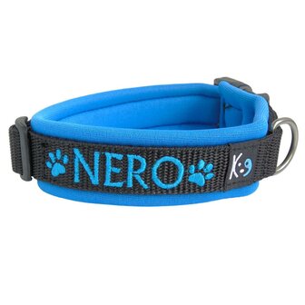 Neoprene dog collar with name - S | My K9