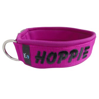 Neoprene dog collar with name - XL | My K9