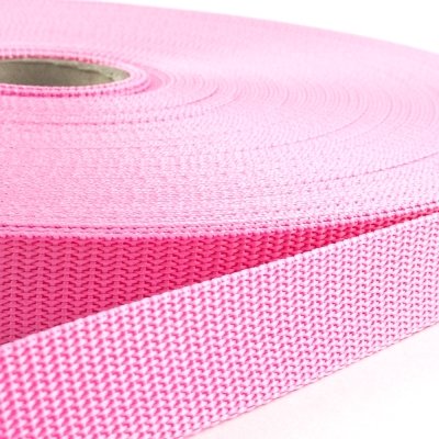 Polypropylene (PP) webbing - 20mm - pink