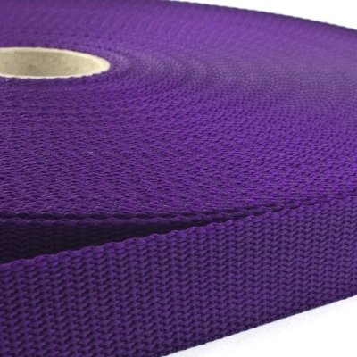 10m - Polypropylene (PP) webbing - 20mm - purple