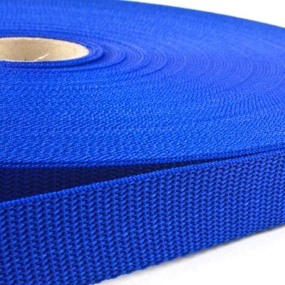 Polypropylene (PP) webbing - 20mm - royalblue