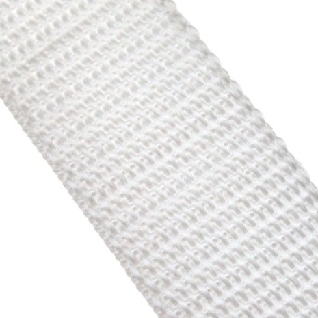 Tassenband / Parachuteband - Polypropyleen - 20mm - Wit
