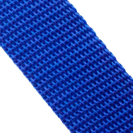10m - Polypropylene (PP) webbing - 25mm - royal blue