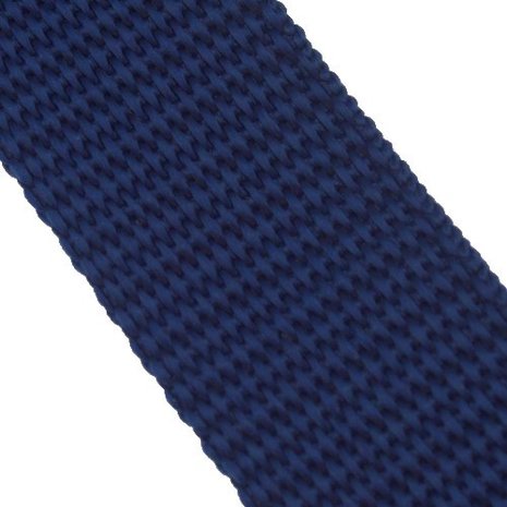 50m - Polypropylene (PP) webbing - 25mm - navy blue