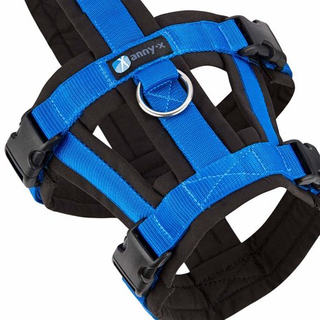 AnnyX SAFETY anti-ontsnappingstuigje Blauw/Zwart