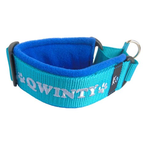 Fleece Martingale collar with name - S/M | My K9