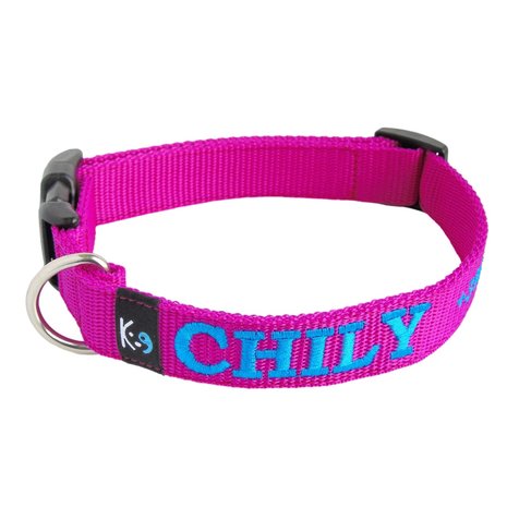 Dog collar with name - M | My K9