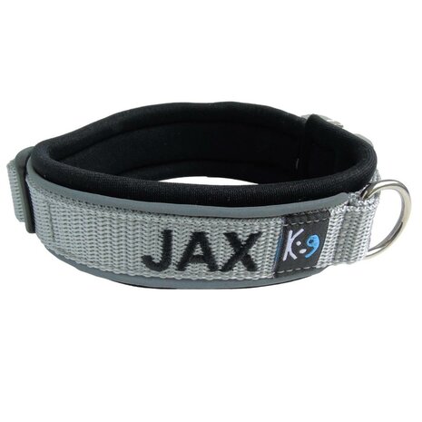 Neoprene dog collar with name - S | My K9