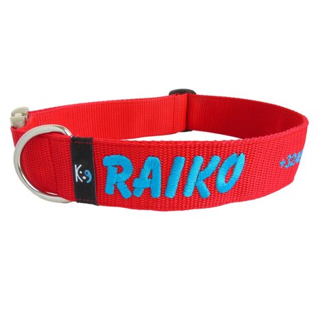 Dog collar with name - M | My K9