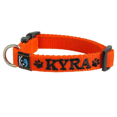 Dog collar with name - XS | My K9