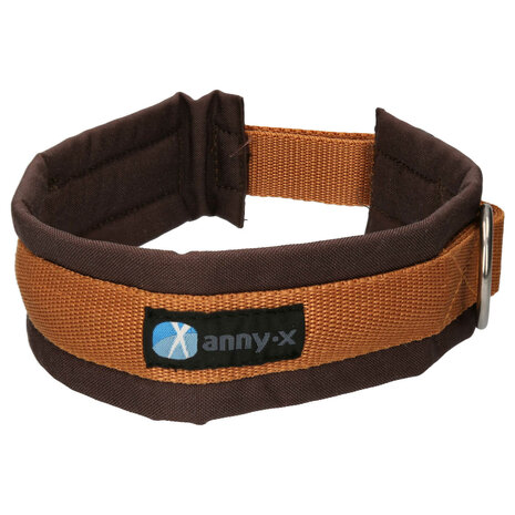 AnnyX dog collar FUN Cinnamon/Brown