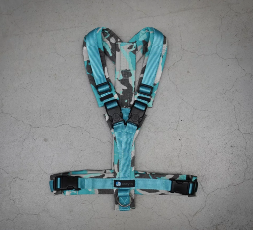 AnnyX Y-harness OPEN - FUN ICE (Iceblue/camouflage)