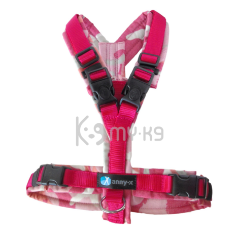 AnnyX Y-harness OPEN - FUN FIRE (Red/camouflage)