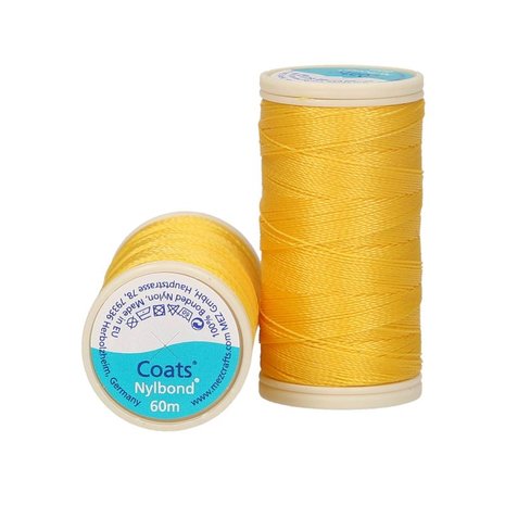 Nylbond - Yellow extra strong elastic Thread colour 6349