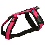 *TWEEDEKANS* AnnyX hondentuigje FUN Fuchsia/Zwart - maat M