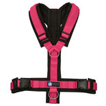 *TWEEDEKANS* AnnyX hondentuigje FUN Fuchsia/Zwart - maat M