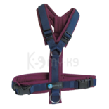 AnnyX hondentuigje FUN Donkerblauw/Bordeaux - Limited Edition