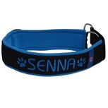 Neopreen Half-Check met Naam 40mm Neopreen Half-Check met Naam 40mm