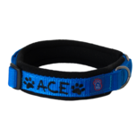 Fleece Kennelhalsband met Naam 20mm Fleece Kennelhalsband met Naam 20mm