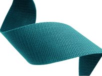 10m Tassenband 15mm breed - petrol - PP 10m Tassenband 15mm breed - petrol - PP