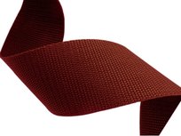10m Tassenband 40mm breed - bordeaux - PP 10m Tassenband 40mm breed - bordeaux - PP