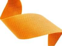 10m Tassenband 40mm breed - geel - PP 10m Tassenband 40mm breed - geel - PP