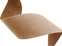 10m Tassenband 50mm breed - beige - PP 10m Tassenband 50mm breed - beige - PP