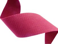 10m Tassenband 50mm breed - donkerroze - PP 10m Tassenband 50mm breed - donkerroze - PP