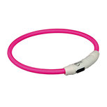 Trixie lichtgevende halsband - USB oplaadbaar - Roze Trixie lichtgevende halsband - USB oplaadbaar - Roze