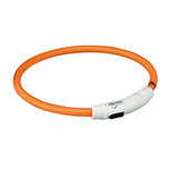 Trixie lichtgevende halsband - USB oplaadbaar - Oranje Trixie lichtgevende halsband - USB oplaadbaar - Oranje