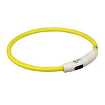 Trixie lichtgevende halsband - USB oplaadbaar - Geel Trixie lichtgevende halsband - USB oplaadbaar - Geel