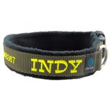 Fleece Halsband met Naam - M | My K9 Fleece Halsband met Naam - M | My K9