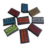 Naamlabel voor AnnyX tuigjes Naamlabel voor AnnyX tuigjes
