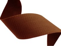 10m Tassenband 20mm breed - lichtbruin - PP 10m Tassenband 20mm breed - lichtbruin - PP