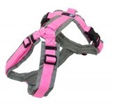 Size M - AnnyX Y-harness FUN Pink/Grey Size M - AnnyX Y-harness FUN Pink/Grey