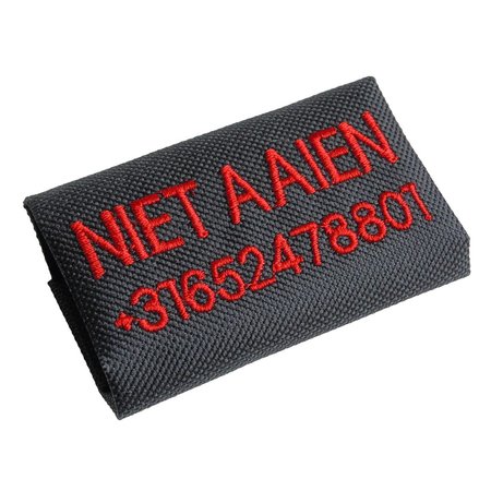 Naamlabel voor AnnyX tuigjes