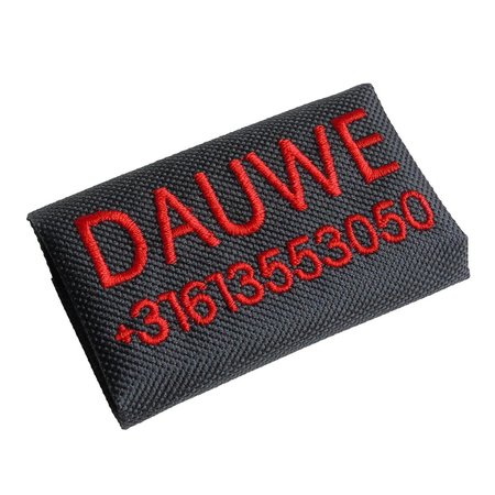 Naamlabel voor AnnyX tuigjes
