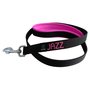 Neoprene handle dog leash with name