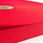 10m - Polypropylene (PP) webbing - 20mm - red